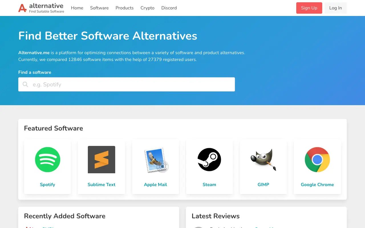 Alternative.me: главная страница alternative.me 30 сентября 2026