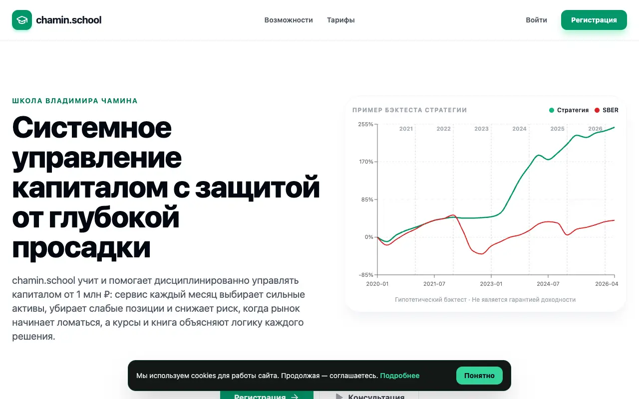 chamin.school: главная страница roboadvisor.pro 30 сентября 2026